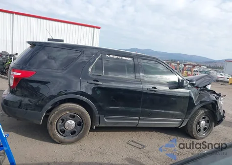 2014 Ford Police Interceptor из США, поврежденный, VIN 1FM5K8AR9EGA71073